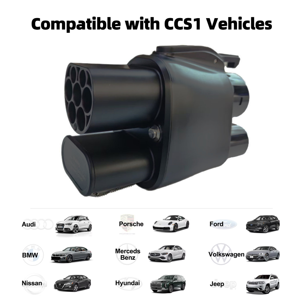EV Adapter CCS2 to CCS1 DC AC  - Ccs2 To Ccs1 Fast Charge Adapter 250Kw recension och pris