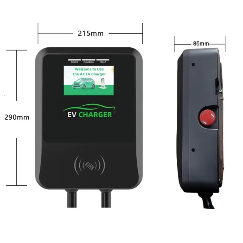 Wallbox 22kW EV Charging Stati - 22Kw Wallbox Type 2 Ocpp Rfid recension och pris